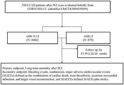 ADS Score as a Novel Predictor of Outcomes in Patients Who Underwent Percutaneous Coronary Intervention